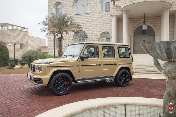Фото дисков Vossen UV-4 Черный глянец на Mercedes-Benz G-Class III