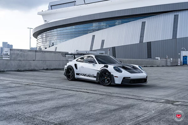 Фото дисков Vossen GEN-01 (3-Piece) Черный матовый на Porsche 911 VIII