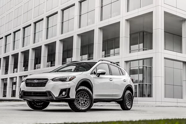 Фото дисков Black Rhino BOXER Черный сатин на Subaru XV GT