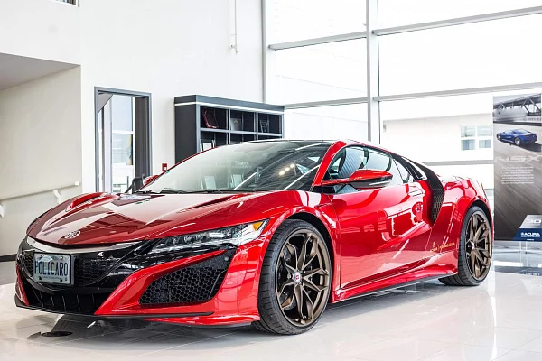 Фото дисков HRE P201 Сатиновая бронза на Acura NSX II