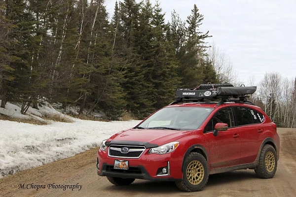 Фото дисков Black Rhino BOXER Сатиновое золото на Subaru XV GP