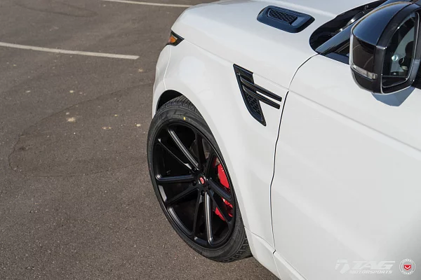 Фото дисков Vossen CG-203 Черный сатин на Range Rover Sport II