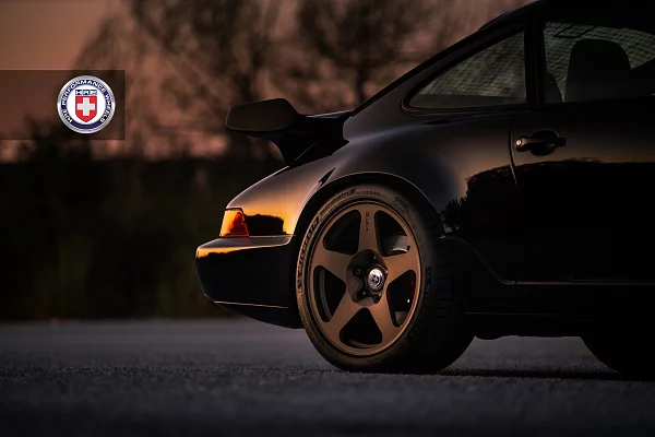 Фото дисков HRE 527M Сатиновая бронза на Porsche 911 III