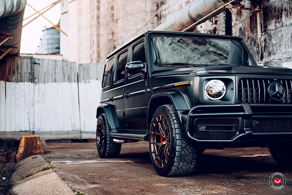 Фото дисков Vossen LC3-01 Сатиновая темная медь на Mercedes-Benz G-Class III