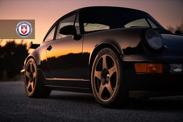 Фото дисков HRE 527M Сатиновая бронза на Porsche 911 III