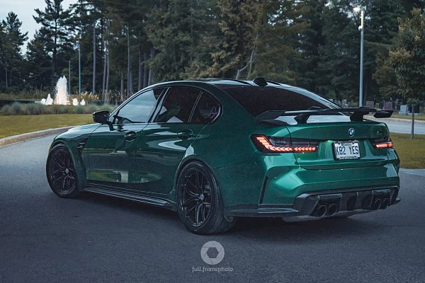 Фото дисков HRE R101 Lightweight Черный глянец на BMW 3/M3 (G2x/G80)