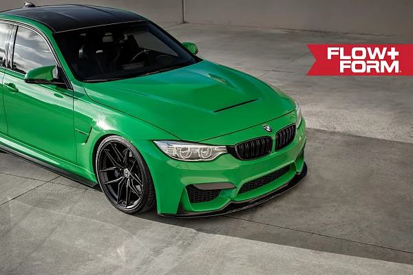 Фото дисков HRE FF21 Черный сатин на BMW 3/M3 (F3x/F80)