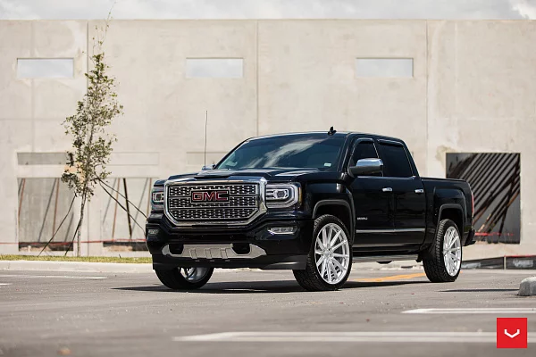 Фото дисков Vossen HF6-1 Серебро на GMC Sierra III