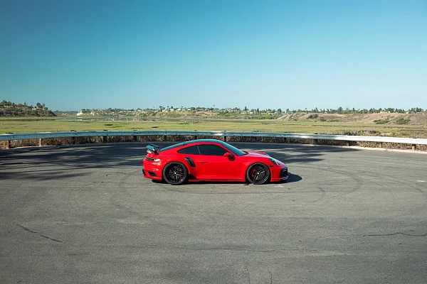 Фото дисков HRE S107SC Черный сатин на Porsche 911 VIII