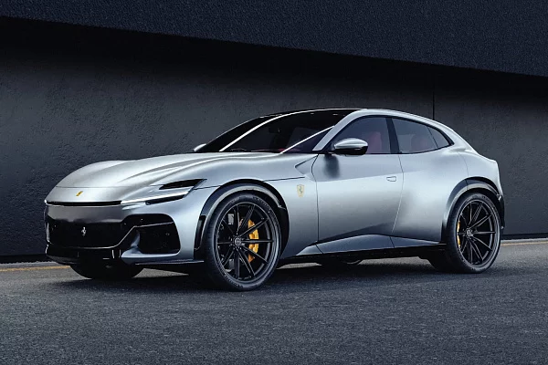 Фото дисков Brixton Forged FDE11 Черный сатин на Ferrari Purosangue