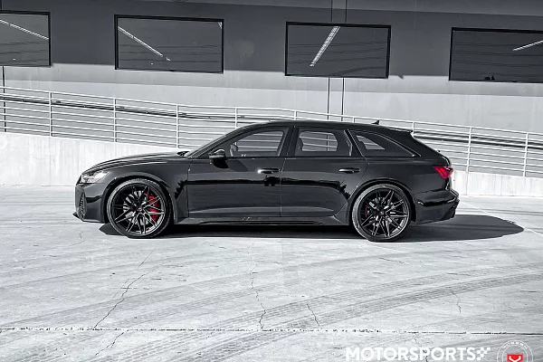Фото дисков Vossen EVO-5 Черный сатин на Audi A/RS 6 (C8)