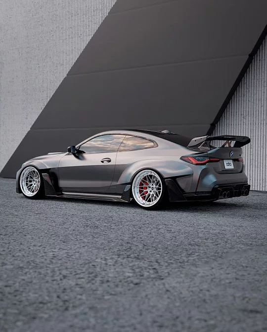 Фото дисков MS-03 MB Полированный лак на BMW 4/M4 (G22/G82)