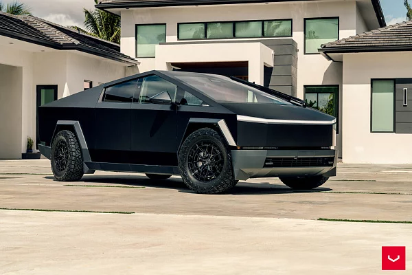 Фото дисков Vossen HFX-1 (6-Lug) Черный глянец на Tesla Cybertruck