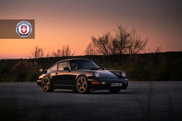 Фото дисков HRE 527M Сатиновая бронза на Porsche 911 III