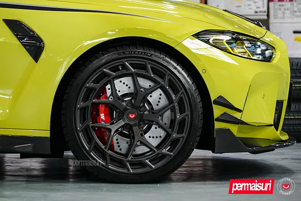 Фото дисков Vossen LC3-01T Сатиновый темный лак на BMW 4/M4 (G22/G82)