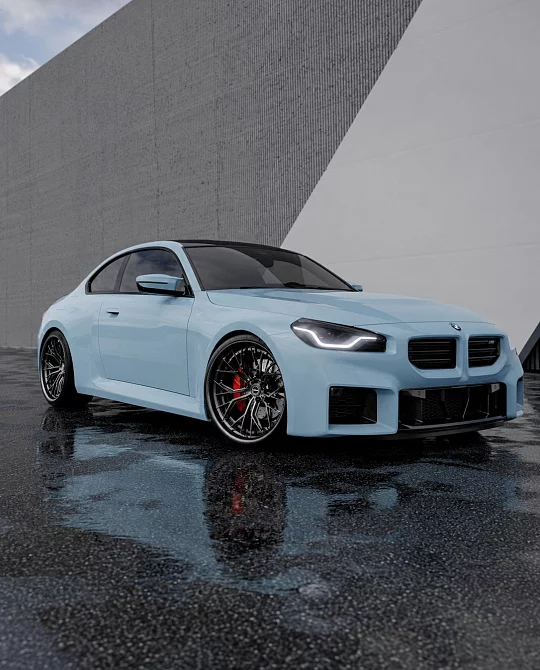 Фото дисков R0880 PS Глянцевый темный лак на BMW 2/M2 (G42/G87)
