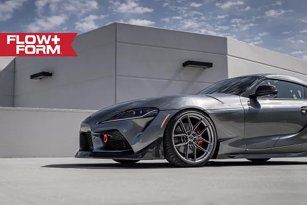Фото дисков HRE FF21 Глянцевый темный лак на Toyota Supra A90