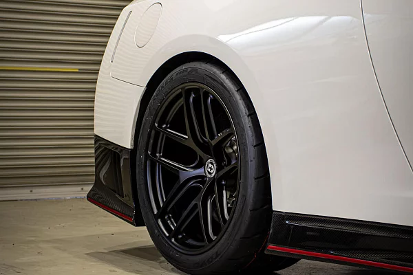 Фото дисков HRE R101 Lightweight Черный сатин на Nissan GT-R