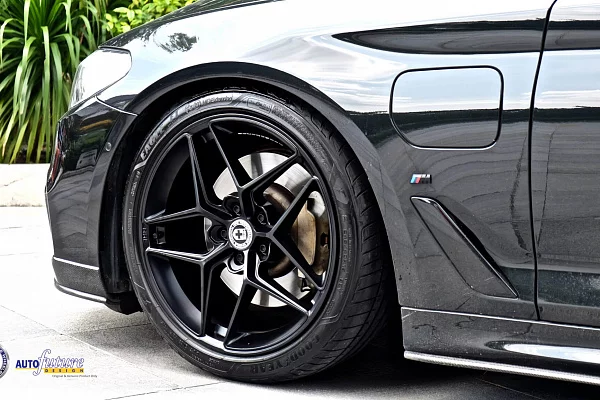 Фото дисков HRE FF11 Черный сатин на BMW 5/M5 (G30/F90)