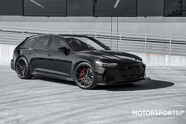 Фото дисков Vossen EVO-5 Черный сатин на Audi A/RS 6 (C8)