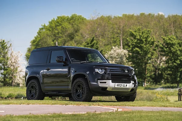 Фото дисков Black Rhino ALSTON Черный сатин на Land Rover Defender II
