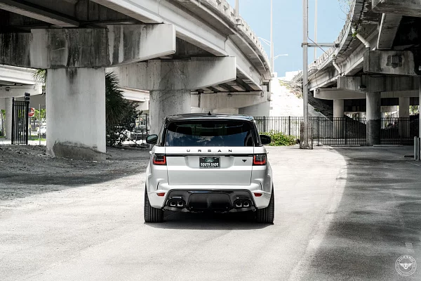 Фото дисков Vossen UV-1 Сатиновый темный лак на Range Rover Sport II