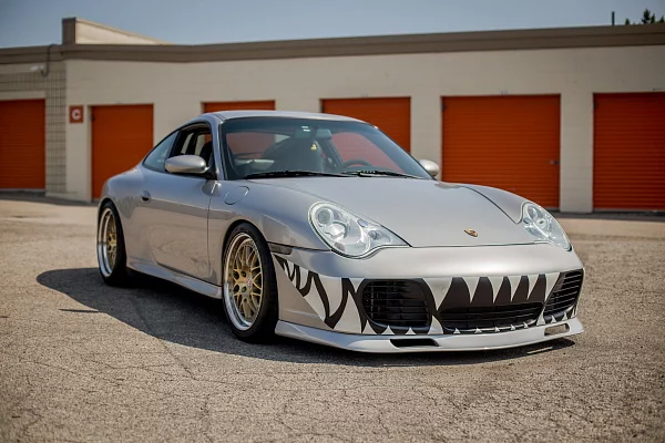 Фото дисков HRE 540 Глянцевое золото на Porsche 911 V