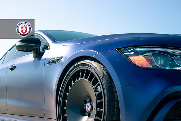 Фото дисков HRE 935M Черный сатин на Mercedes-Benz AMG GT I