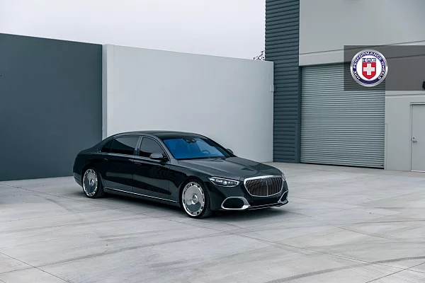 Фото дисков HRE L108M Полированный лак на Mercedes-Benz S-Class (W223)