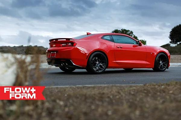 Фото дисков HRE FF01 Черный сатин на Chevrolet Camaro VI