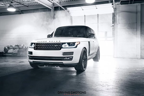 Фото дисков HRE S209 Черный сатин на Range Rover IV