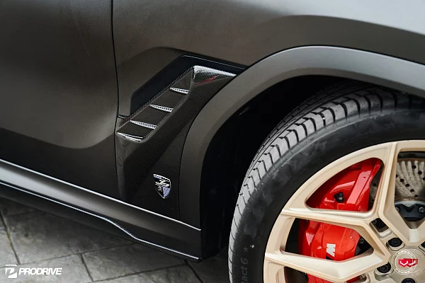 Фото дисков Vossen EVO-4 Сатиновая шампань на BMW X6/X6 M (G06/F96)