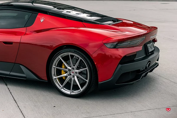 Фото дисков Vossen EVO-2 Полированный лак на Maserati MC20