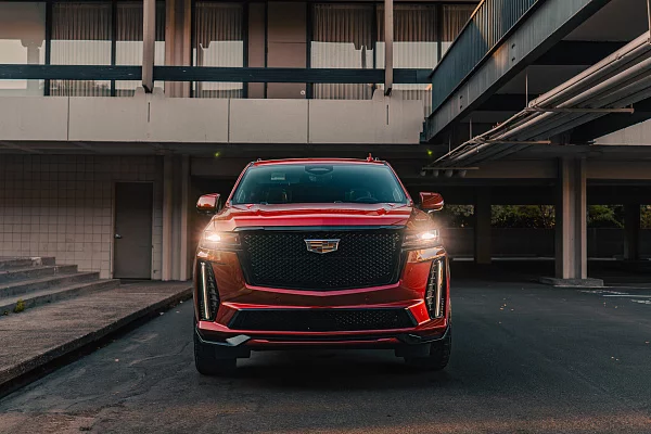 Фото дисков Vossen HF6-1 Черный глянец на Cadillac Escalade V