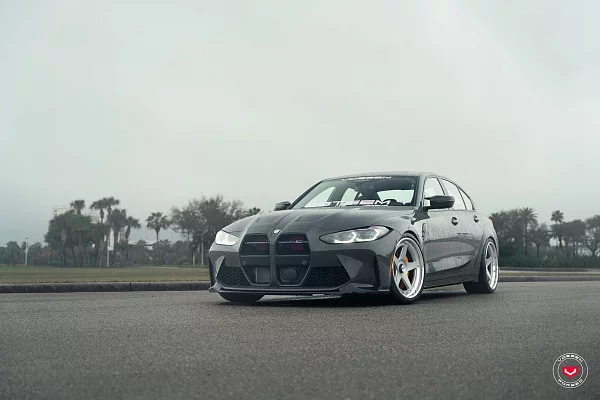 Фото дисков Vossen GEN-01 (3-Piece) Сатиновый тонированный лак на BMW 3/M3 (G2x/G80)
