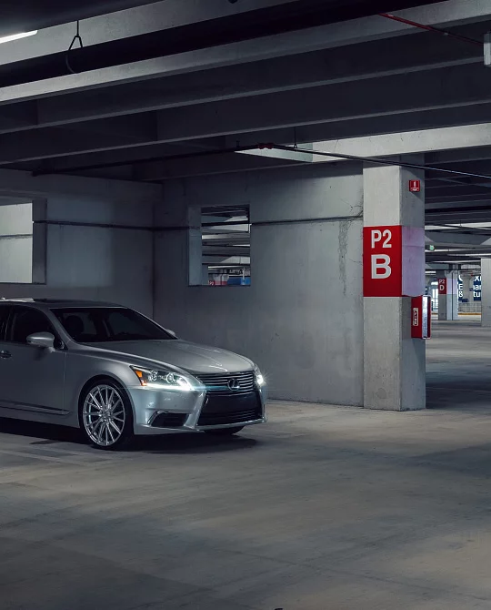 Фото дисков HF-4T Серебро на Lexus LS IV
