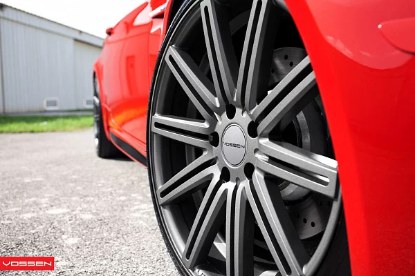 Фото дисков Vossen CV4 Сатиновый графит на BMW 3/M3 (E90)