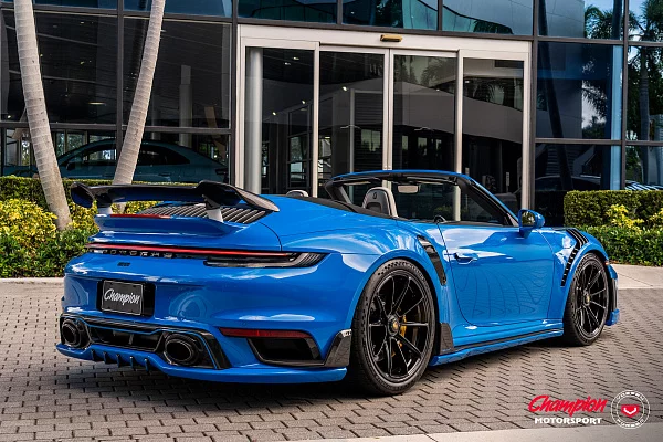 Фото дисков Vossen RS92 Черный глянец на Porsche 911 VIII