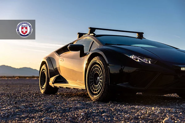 Фото дисков HRE 515 GTM Черный сатин на Lamborghini Huracan