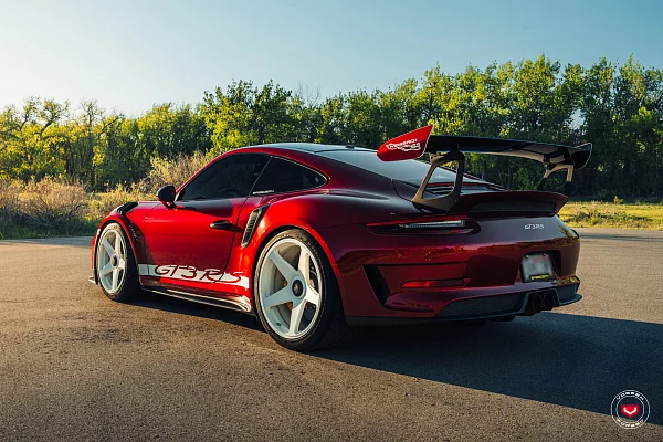 Фото дисков Vossen GEN-01 Белый глянец на Porsche 911 VII
