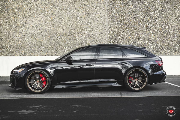 Фото дисков Vossen S21-01 Глянцевая бронза на Audi A/RS 6 (C8)