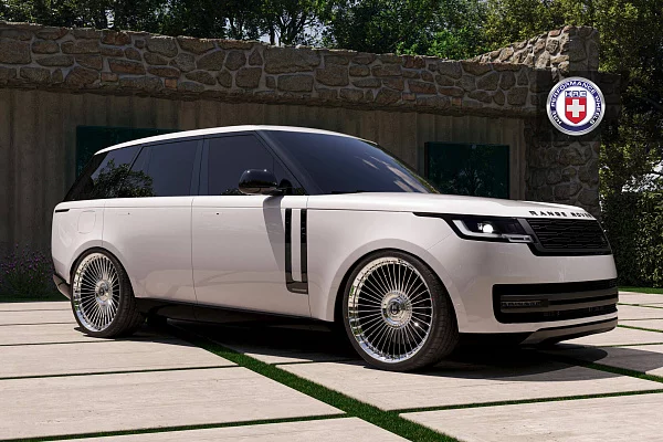Фото дисков HRE L109M Полированный лак на Range Rover V