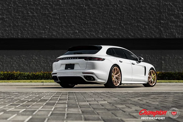 Фото дисков Vossen RS74 Глянцевая медь на Porsche Panamera II