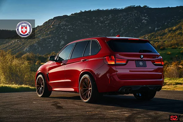 Фото дисков HRE S204H Сатиновая темная медь на BMW X5/X5 M (F15/F85)