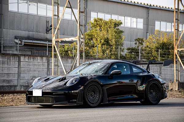 Фото дисков HRE 501 GTM Черный сатин на Porsche 911 VIII