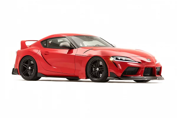 Фото дисков HRE P107SC Черный сатин на Toyota Supra A90