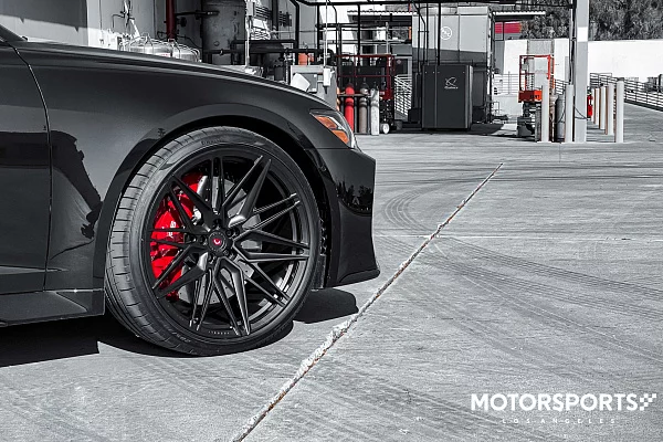 Фото дисков Vossen EVO-5 Черный сатин на Audi A/RS 6 (C8)