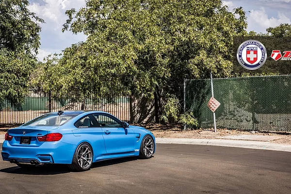 Фото дисков HRE S104 Глянцевый тонированный лак на BMW 4/M4 (F32/F82)