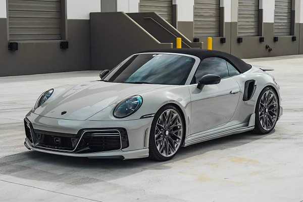 Фото дисков HRE P200 Глянцевый темный лак на Porsche 911 VIII