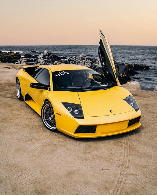 Фото дисков 501 Глянцевый графит на Lamborghini Murcielago